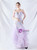 In Stock:Ship in 48 Hours Lavender Tulle Sequins Straps Prom Dress