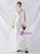 In Stock:Ship in 48 Hours White Sequins Tulle Feather Party Dress
