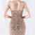 In Stock:Ship in 48 Hours Gold Mermaid Sequins Straps Beading Party Dress