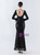 In Stock:Ship in 48 Hours Sexy Black Sequins Long Sleeve Prom Dress