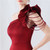 In Stock:Ship in 48 Hours Simple Burgundy One Shoulder Beading Party Dress