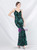 In Stock:Ship in 48 Hours Sexy Green Sequins Spaghetti Straps Party Dress