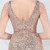 In Stock:Ship in 48 Hours Elegant Gold V-neck Sequins Party Dress