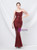 In Stock:Ship in 48 Hours Popular Burgundy Mermaid Sequins Party Dress