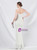 In Stock:Ship in 48 Hours Modest White Mermaid Sequins Party Dress