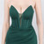 In Stock:Ship in 48 Hours Green Mermaid Strapless Split Party Dress