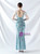In Stock:Ship in 48 Hours Sexy Blue Sequins Straps Feather Party Dress
