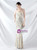 In Stock:Ship in 48 Hours Elegant Silver Sequins Straps Party Dress