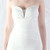In Stock:Ship in 48 Hours White Mermaid Pleats Beading Party Dress