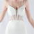 In Stock:Ship in 48 Hours Sexy White Spaghetti Straps Beading Party Dress