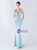 In Stock:Ship in 48 Hours Sexy Blue Spaghetti Straps Beading Party Dress