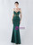 In Stock:Ship in 48 Hours Sexy Green Spaghetti Straps Beading Party Dress