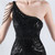 In Stock:Ship in 48 Hours Sexy Black Sequins Split Beading Party Dress