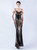In Stock:Ship in 48 Hours Sexy Black Sequins Straps Beading Party Dress