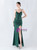 In Stock:Ship in 48 Hours Popular Green Sequins Split Party Dress