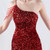 In Stock:Ship in 48 Hours Sexy Burgundy Mermaid Sequins One Shoulder Party Dress