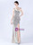 In Stock:Ship in 48 Hours Sexy Silver Mermaid Sequins One Shoulder Party Dress