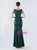 In Stock:Ship in 48 Hours Green Mermaid Split Beading Party Dress