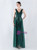 In Stock:Ship in 48 Hours Sexy Green V-neck Sequins Party Dress