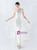 In Stock:Ship in 48 Hours Beautiful White V-neck Sequins Party Dress