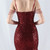 In Stock:Ship in 48 Hours Spaghetti Straps Beading Party Dress