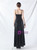 In Stock:Ship in 48 Hours Simple Black Sequins Spaghetti Straps Party Dress