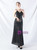 In Stock:Ship in 48 Hours Simple Black Sequins Spaghetti Straps Party Dress