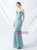 In Stock:Ship in 48 Hours Cheap Blue Sequins Spaghetti Straps Party Dress