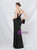 In Stock:Ship in 48 Hours Black Mermaid Spaghetti Straps Split Party Dress