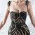 In Stock:Ship in 48 Hours Black Mermaid Strapless Sequins Party Dress