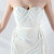 In Stock:Ship in 48 Hours White Mermaid Strapless Sequins Party Dress