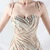 In Stock:Ship in 48 Hours Gold Mermaid Strapless Sequins Party Dress