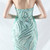 In Stock:Ship in 48 Hours Mint Green Mermaid Strapless Sequins Party Dress