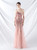 In Stock:Ship in 48 Hours Pink Mermaid One Shoulder Sequins Beading Party Dress