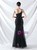 In Stock:Ship in 48 Hours Black Mermaid One Shoulder Sequins Beading Party Dress