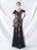 In Stock:Ship in 48 Hours Black Tulle Sequins Straps Party Dress