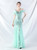 In Stock:Ship in 48 Hours Mint Green Tulle Sequins Straps Party Dress