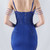 In Stock:Ship in 48 Hours Royal Blue Mermaid Spaghetti Straps Lace Party Dress