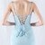 In Stock:Ship in 48 Hours Light Blue Mermaid Straps Pleats Party Dress