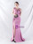 In Stock:Ship in 48 Hours Purple Mermaid Pleats Beading Party Dress