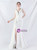 In Stock:Ship in 48 Hours Simple White Mermaid Beading Party Dress