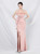 In Stock:Ship in 48 Hours Pink Strapless Bow Party Dress