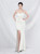 In Stock:Ship in 48 Hours White Strapless Bow Party Dress
