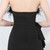 In Stock:Ship in 48 Hours Sexy Black Strapless Bow Party Dress