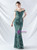 In Stock:Ship in 48 Hours Cheap Green Mermaid Sequins Off the Shoulder Party Dress
