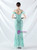 In Stock:Ship in 48 Hours Hot Sale Green Sequins Feather Party Dress