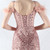 In Stock:Ship in 48 Hours High quality Pink Sequins Feather Party Dress
