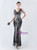 In Stock:Ship in 48 Hours Black V-neck Backless Beading Party Dress