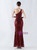 In Stock:Ship in 48 Hours Best Burgundy Mermaid Sequins Beading Party Dress