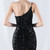 In Stock:Ship in 48 Hours Lovely Black Mermaid Sequins Split Party Dress